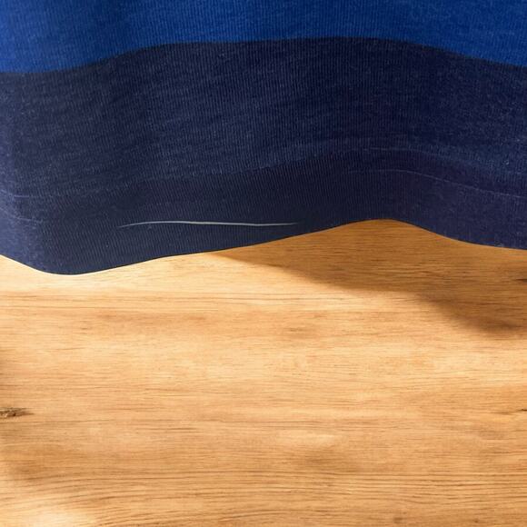 Bright Rainbow Striped Men's T-Shirt Size Medium Sublimated FromTiny Human Pride - Picture 8 of 11